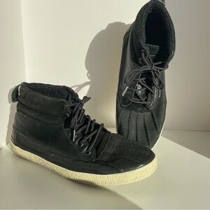 Vans SK8 Hi Del Pato MTE Black Skate Shoes Outdoors Hiking Canvas Mens 11